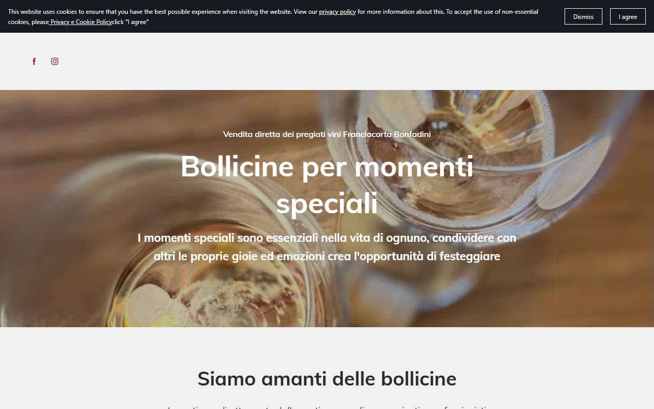 Anteprima del sito: Sparkling Allegri