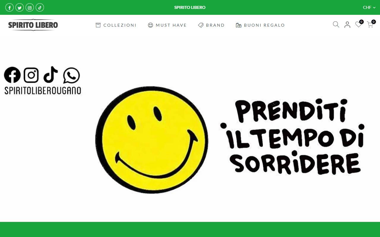 Anteprima del sito: SPIRITO LIBERO di Tazio Peschera