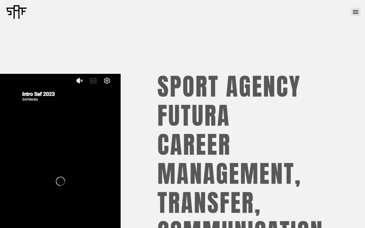 Anteprima del sito: Sport Agency Futura Sagl