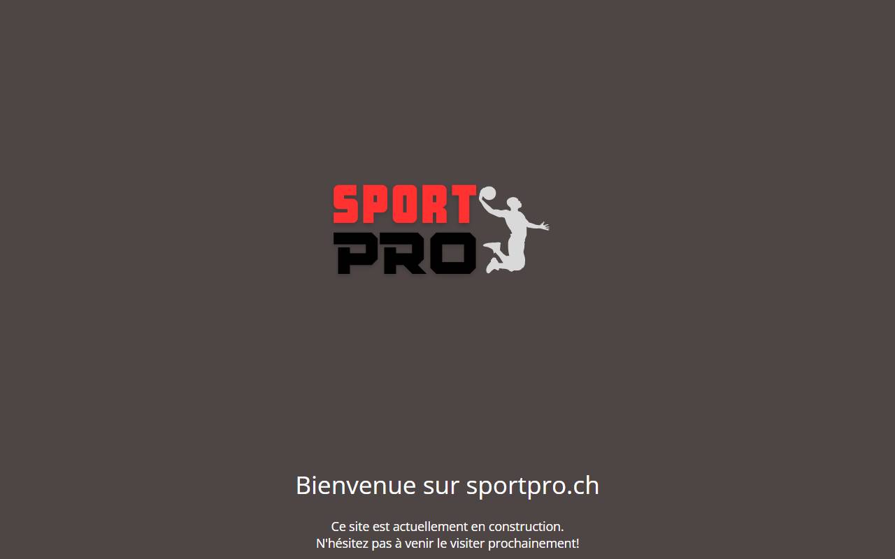 Anteprima del sito: SportPro Sagl