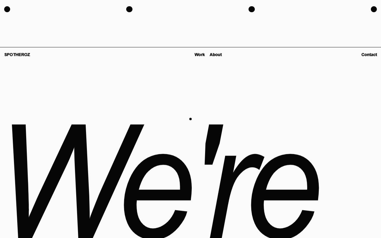 Anteprima del sito: SPOT Heroz Sagl