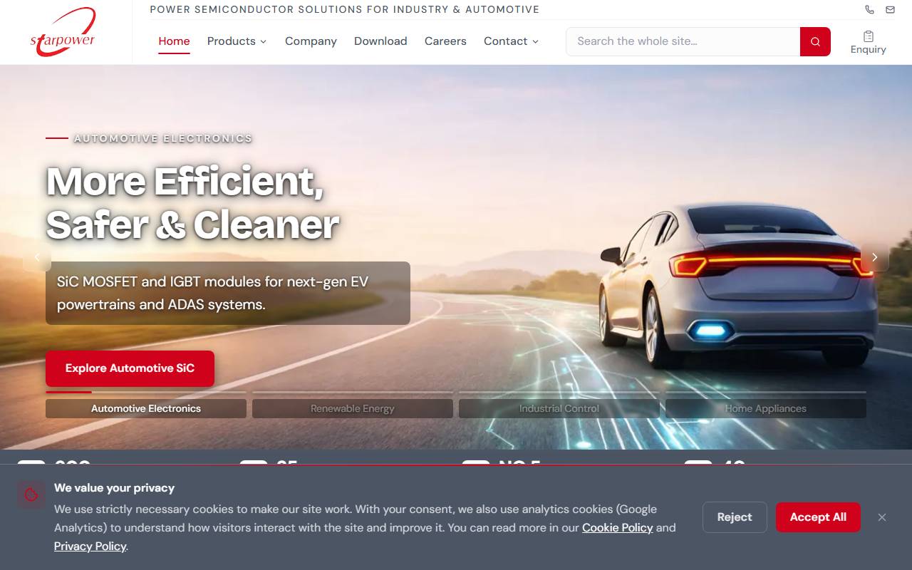 Anteprima del sito: StarPower Europe AG