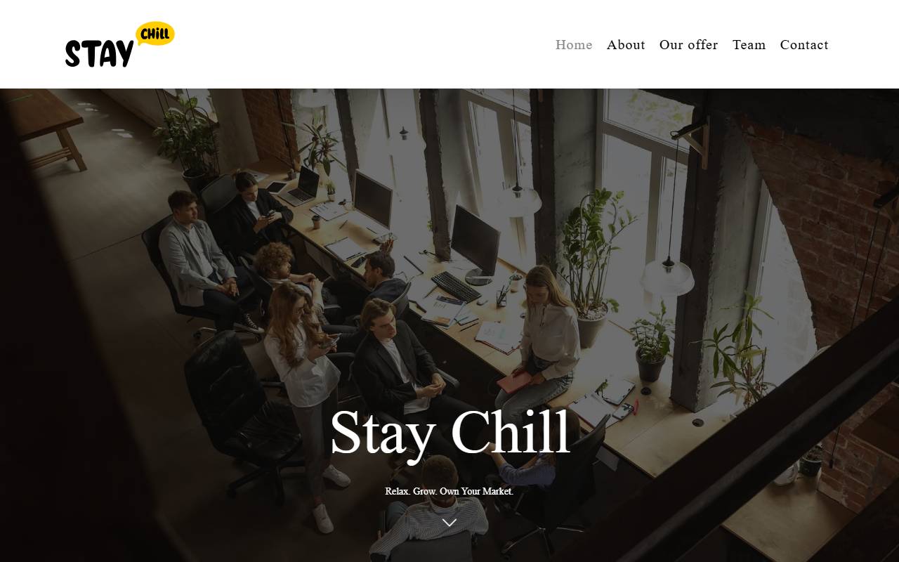 Anteprima del sito: STAY CHILL SA
