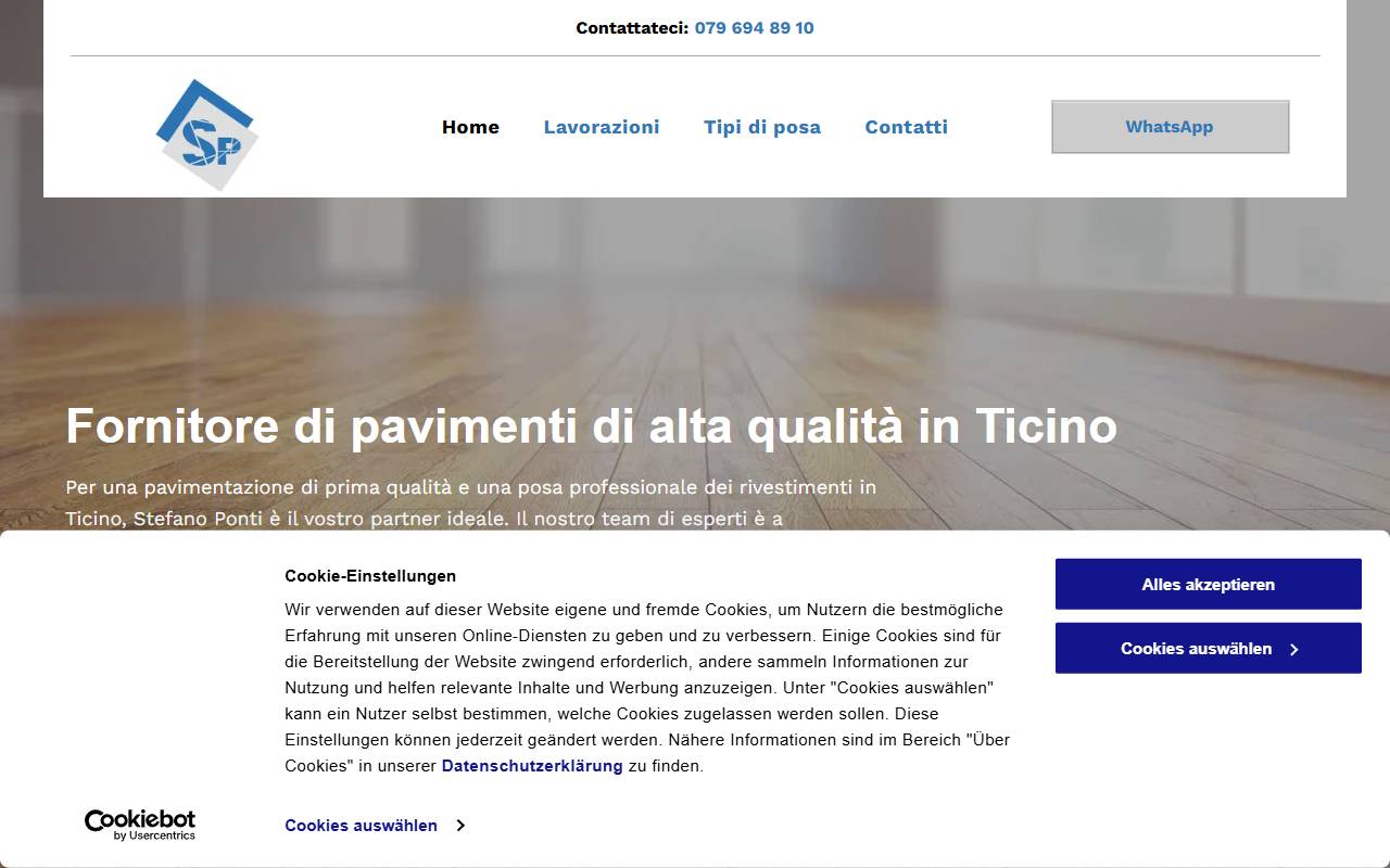 Anteprima del sito: STEFANO PONTI