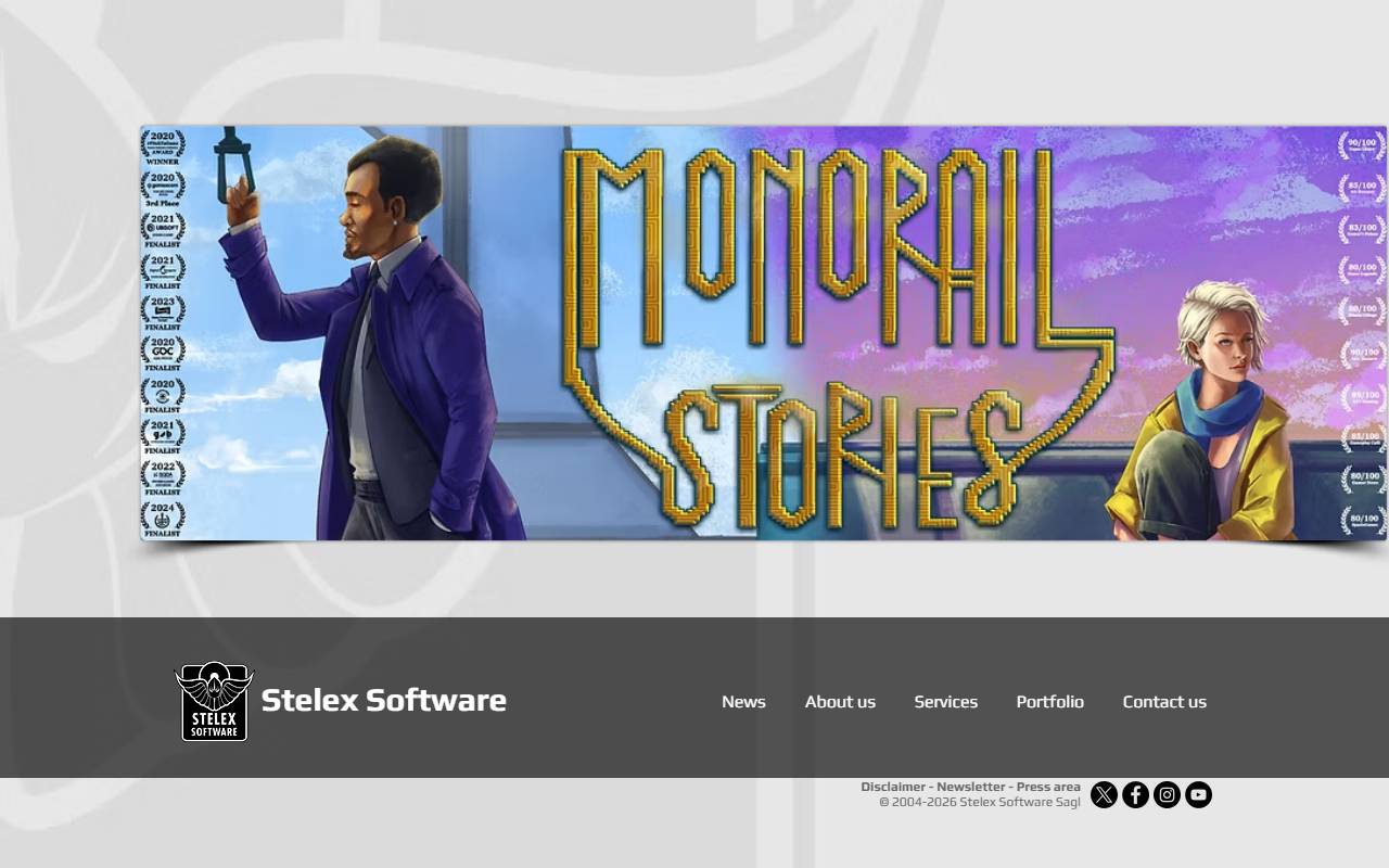 Anteprima del sito: Stelex Software Sagl