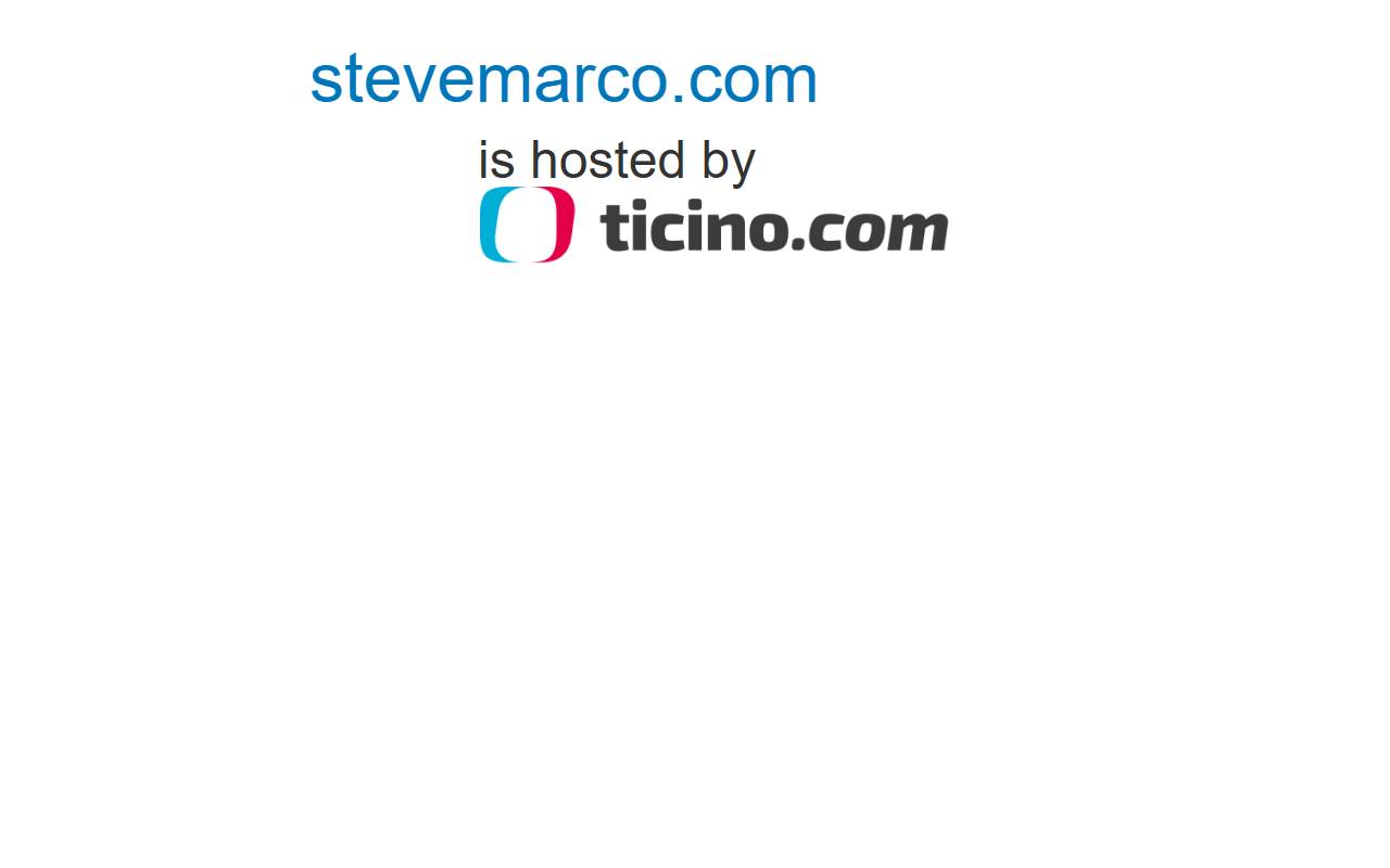 Anteprima del sito: stevemarco sagl