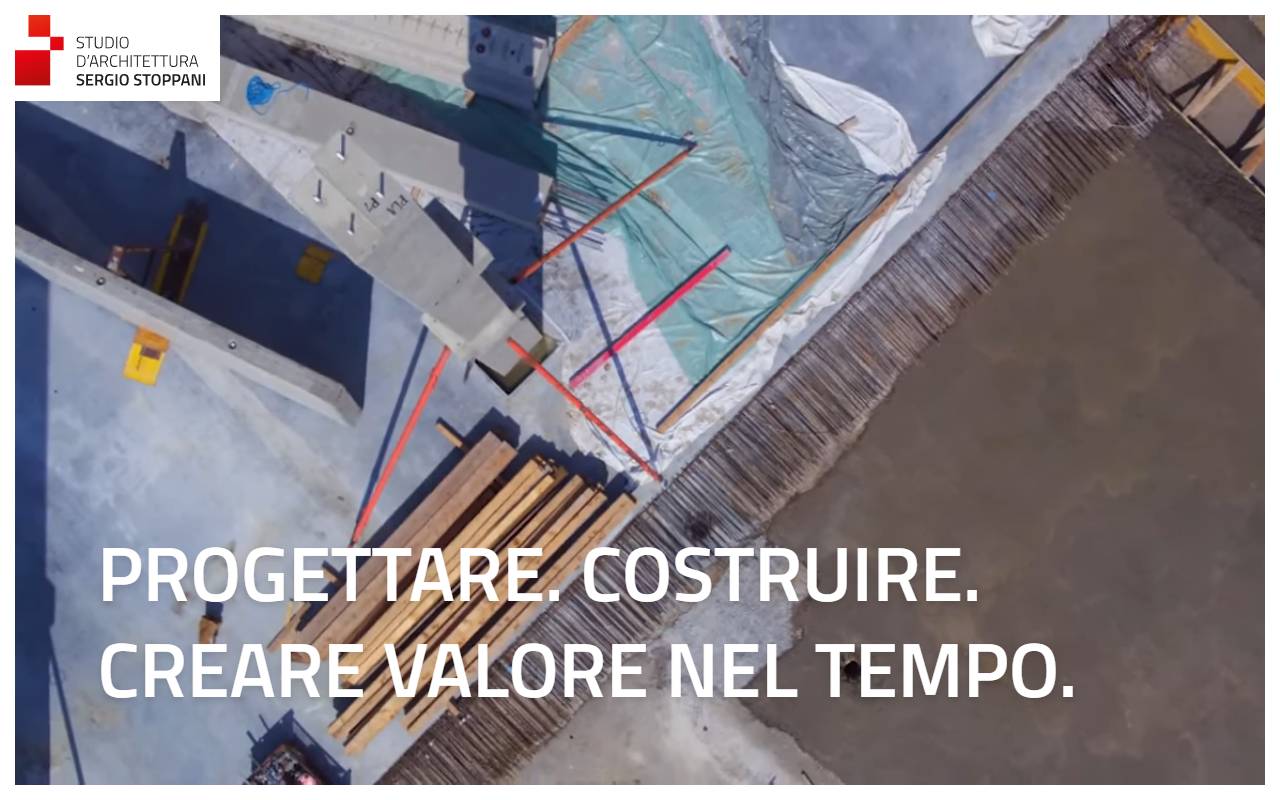 Anteprima del sito: Studio d'architettura Sergio Stoppani SA