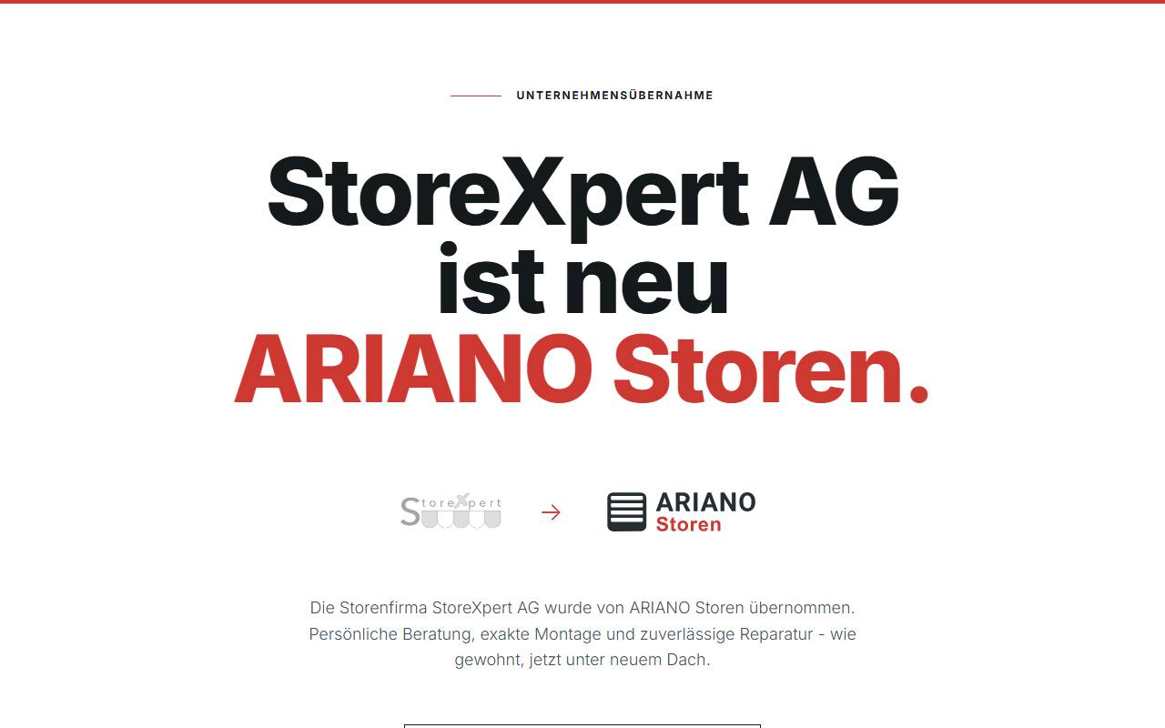 Anteprima del sito: Storexpert Ticino di Stefania Pacifico-Brunelli