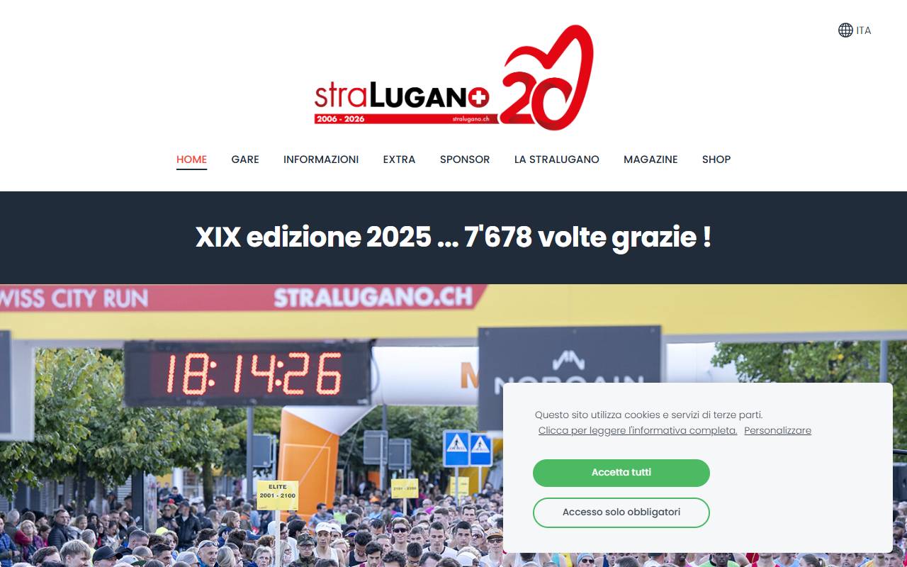 Anteprima del sito: ASSOCIAZIONE STRALUGANO