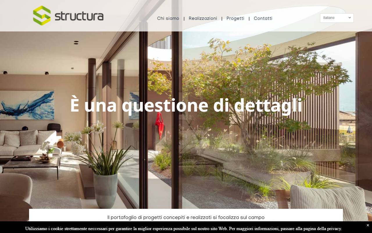 Anteprima del sito: Structura SA
