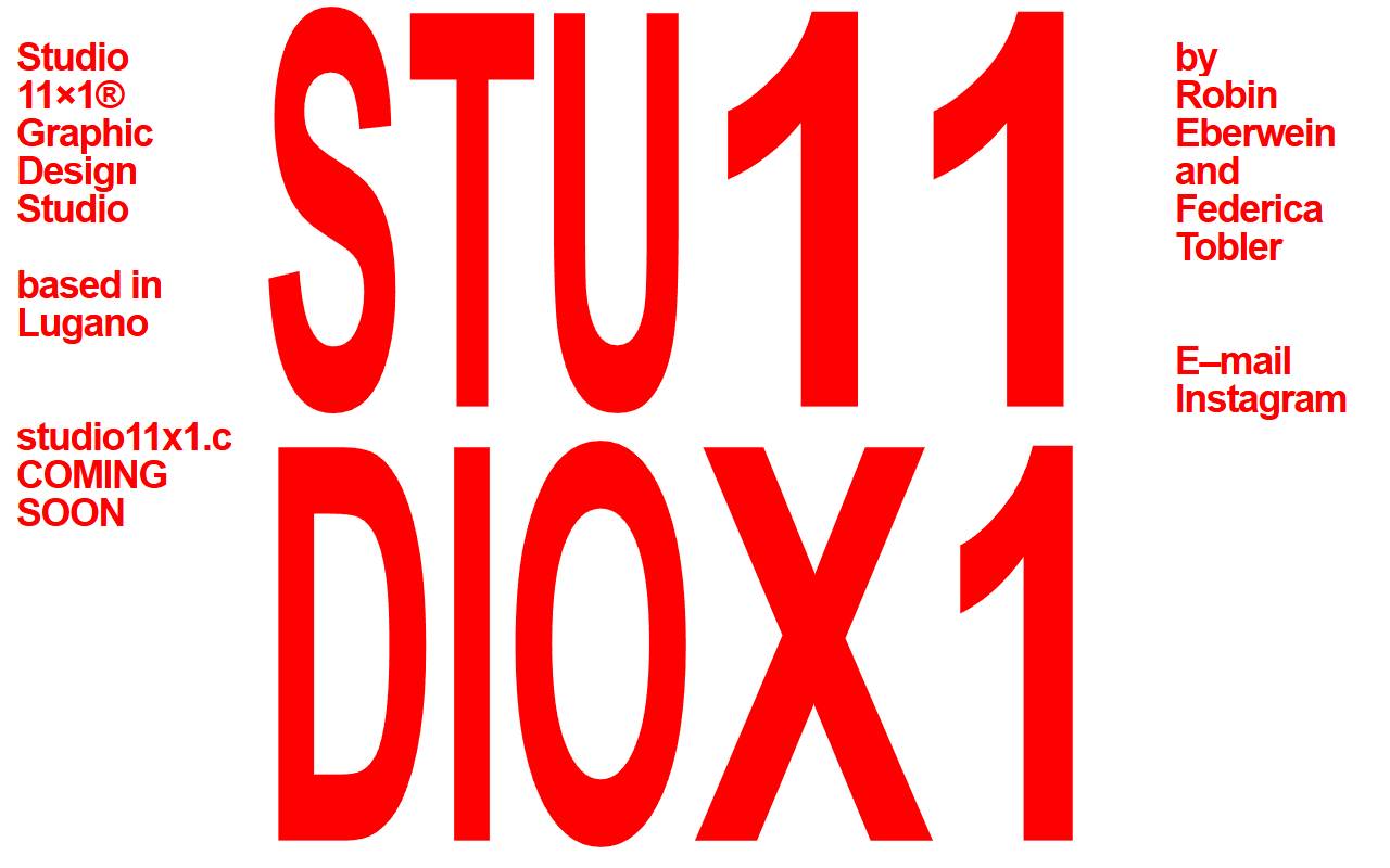 Anteprima del sito: Studio 11x1 SA