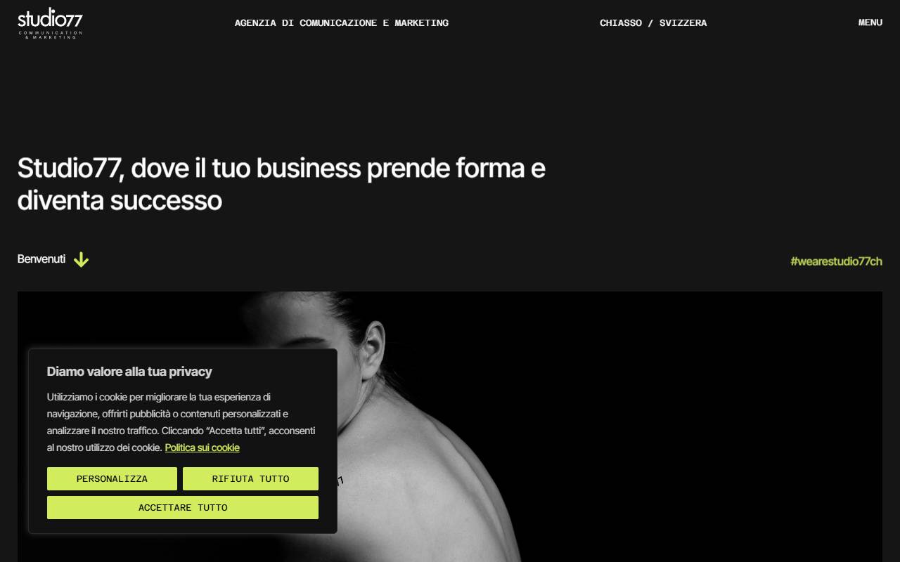 Anteprima del sito: STUDIO77 DI DARIO ROCCATELLO