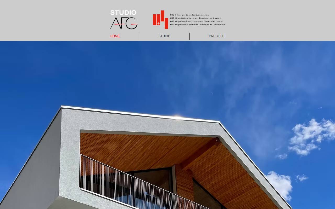 Anteprima del sito: Studio AFG Sagl