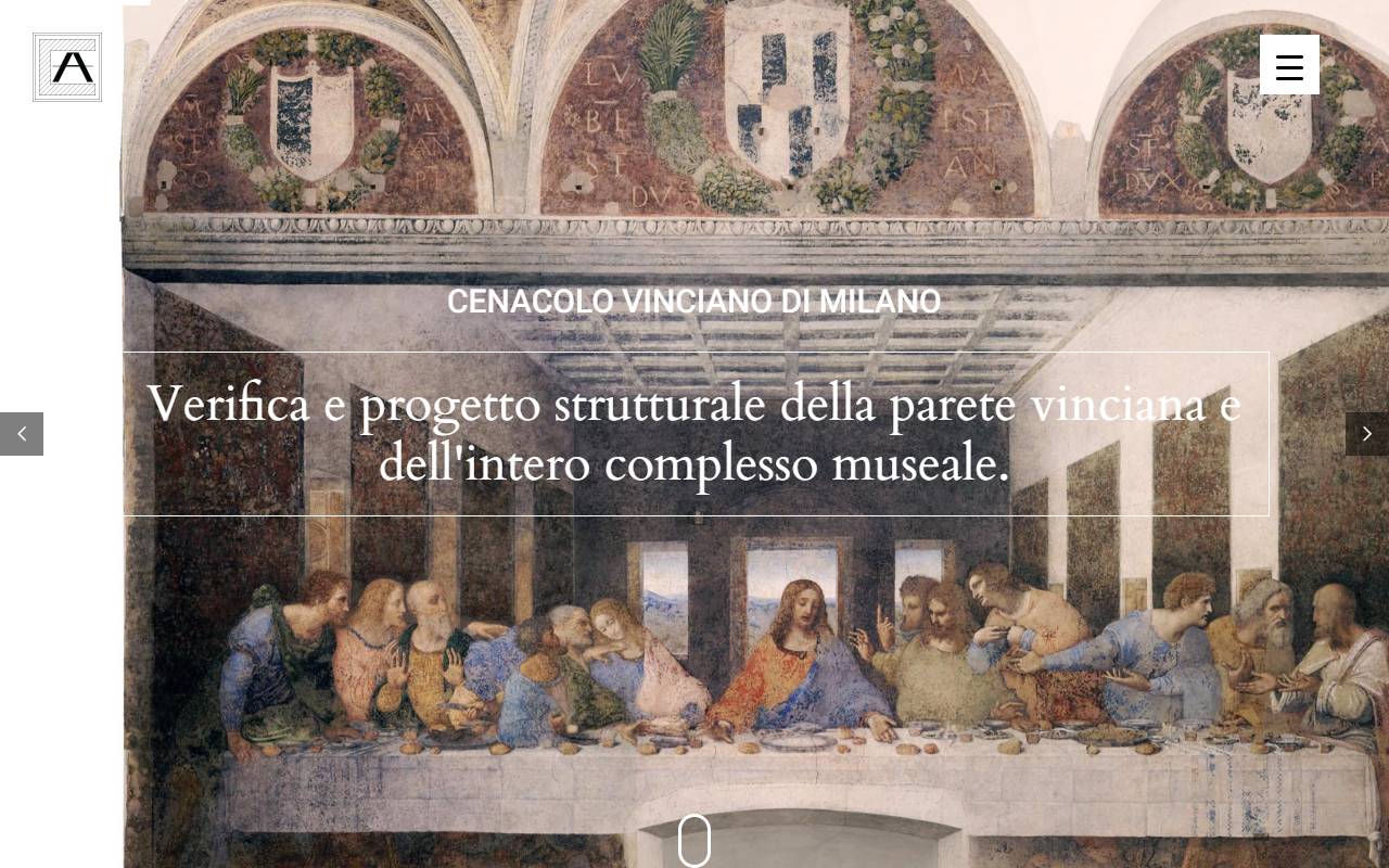 Anteprima del sito: Studio di ingegneria Amigoni