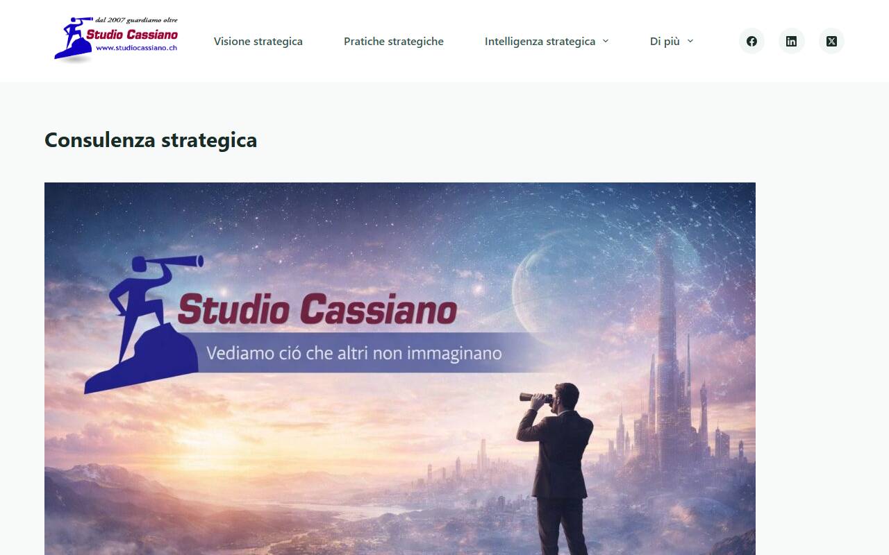 Anteprima del sito: STUDIO CASSIANO