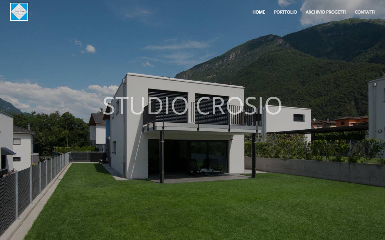Anteprima del sito: Studio d'architettura Arch. Jonny Crosio Sagl