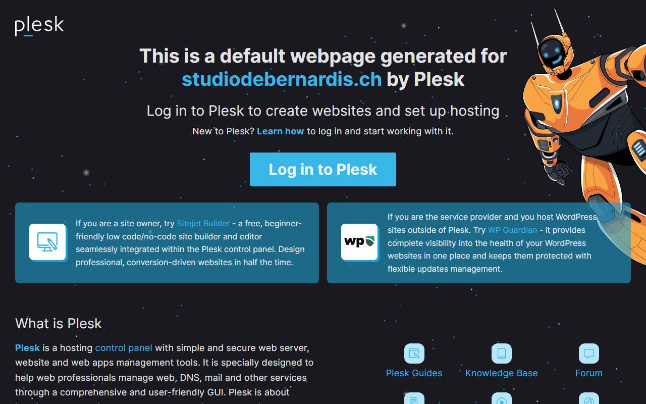 Anteprima del sito: Studio De Bernardis