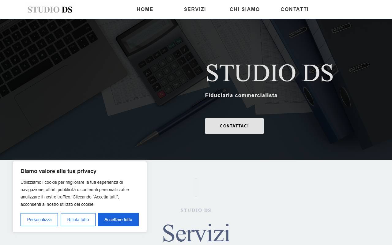 Anteprima del sito: Studio DS Stellante-Neri