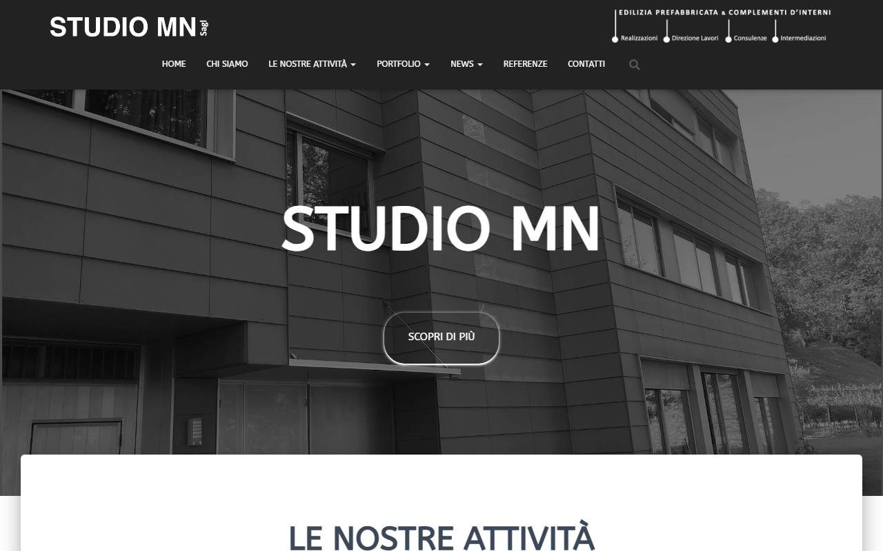 Anteprima del sito: STUDIO MN SAGL