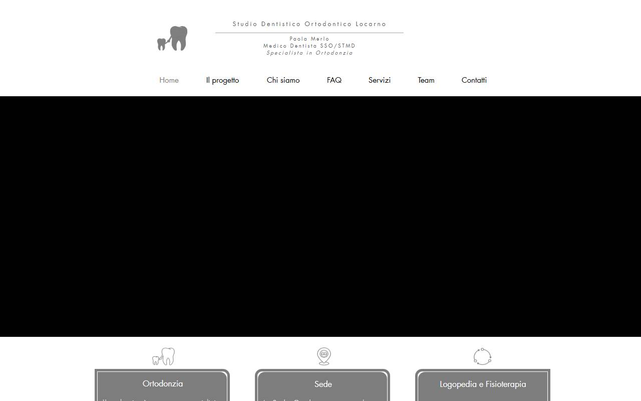 Anteprima del sito: STUDIO DENTISTICO ORTODONTICO LOCARNO SA