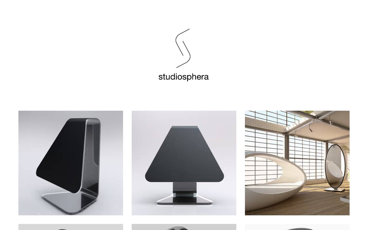 Anteprima del sito: STUDIO SPHERA di François Croci