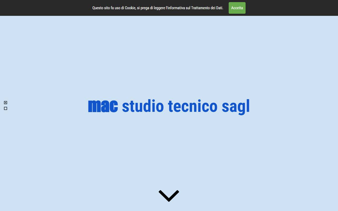 Anteprima del sito: mac studio tecnico sagl