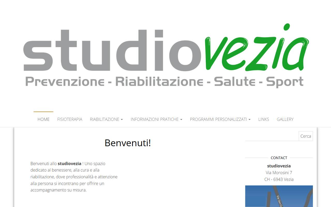 Anteprima del sito: studiovezia Sagl