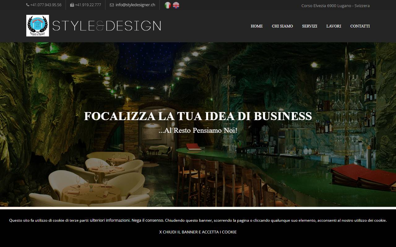 Anteprima del sito: STYLE&DESIGN LTD