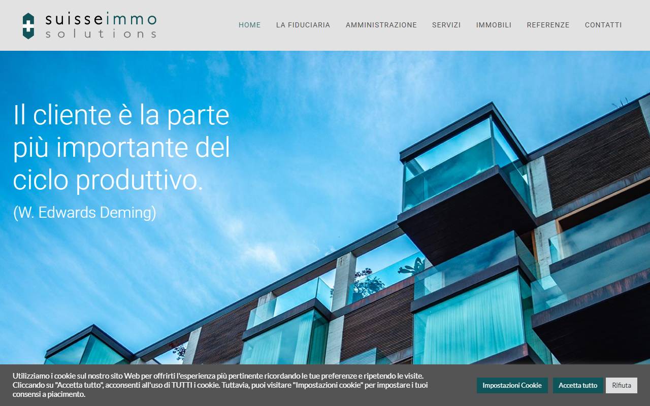 Anteprima del sito: Suisse Immo Solutions SA