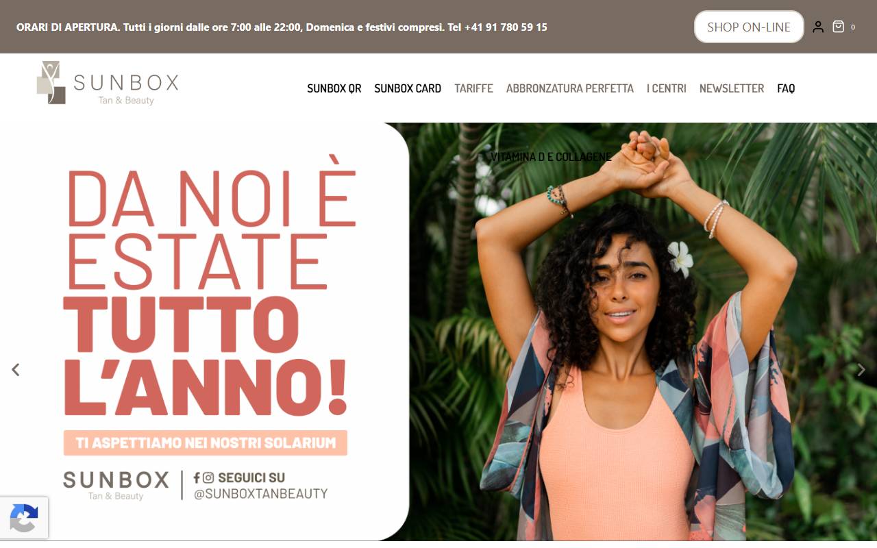 Anteprima del sito: SUPRE SA