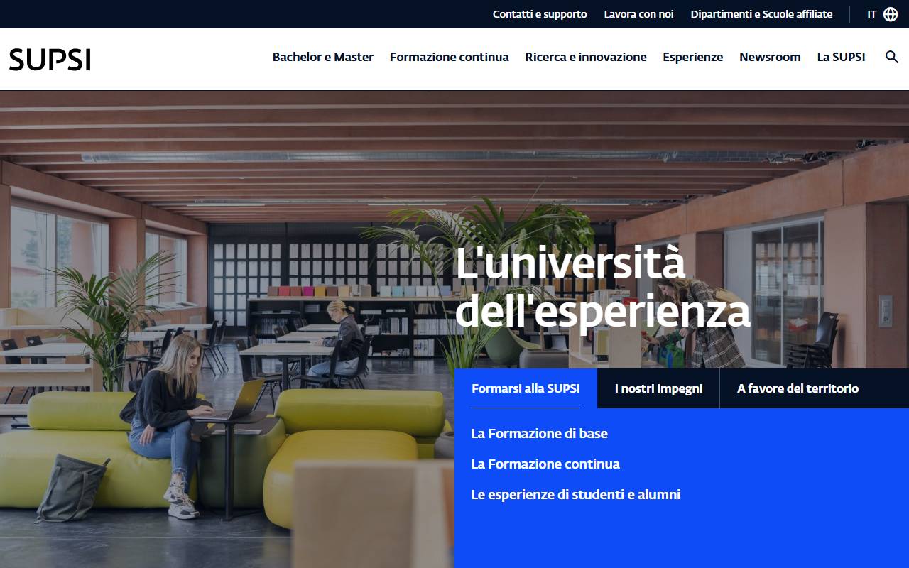 Biblioteca del Dipartimento formazione e apprendimento, SUPSI