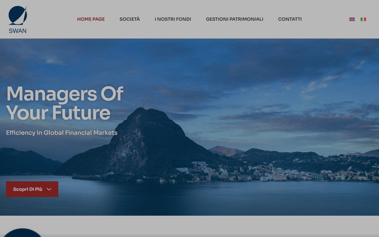 Anteprima del sito: Swan Asset Management SA
