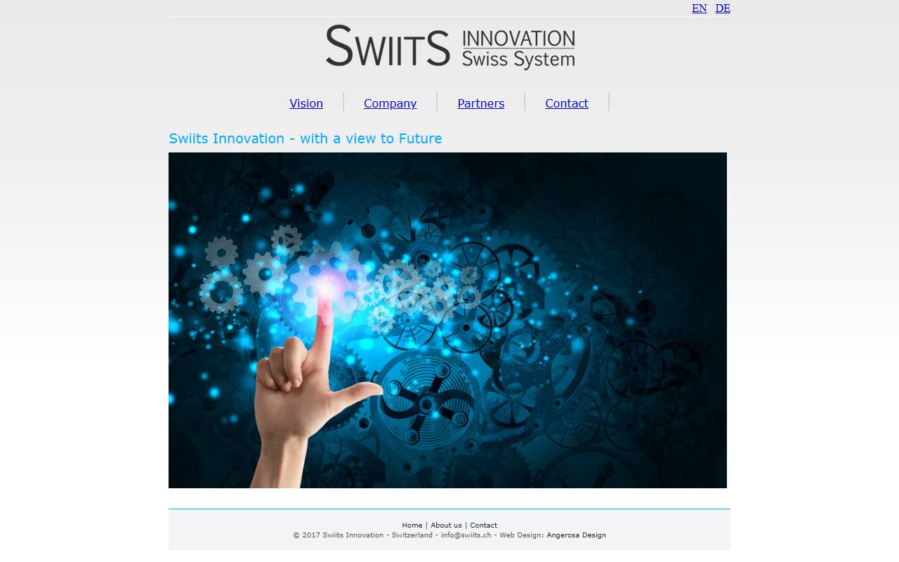 Anteprima del sito: SWIITS Sagl
