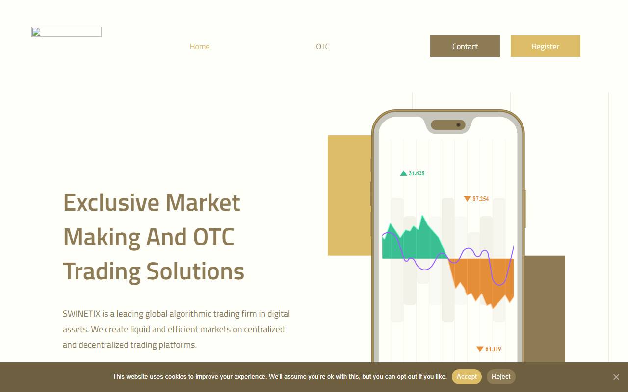 Anteprima del sito: Swinetix Systems AG