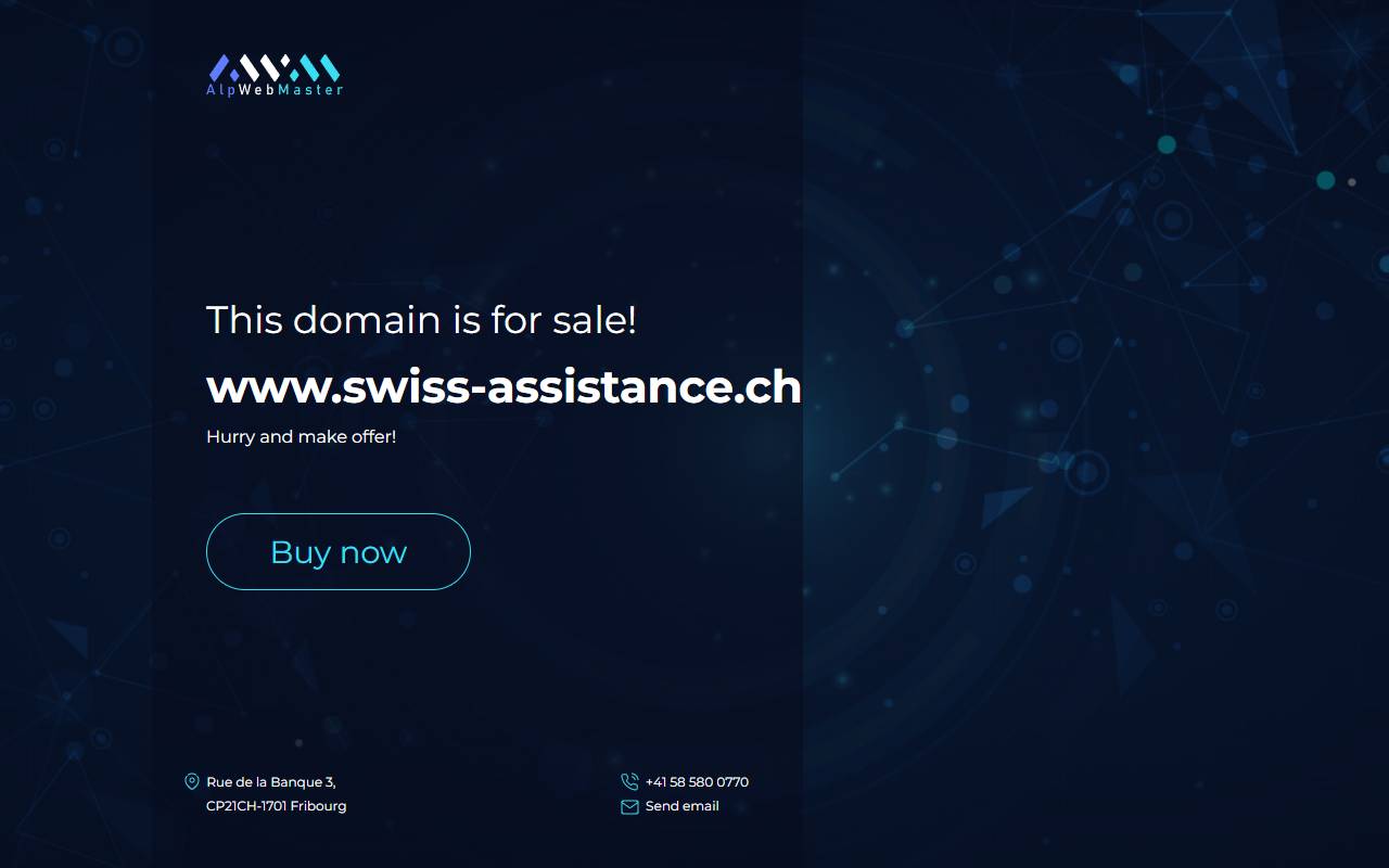 Anteprima del sito: Swiss Assistance Sagl
