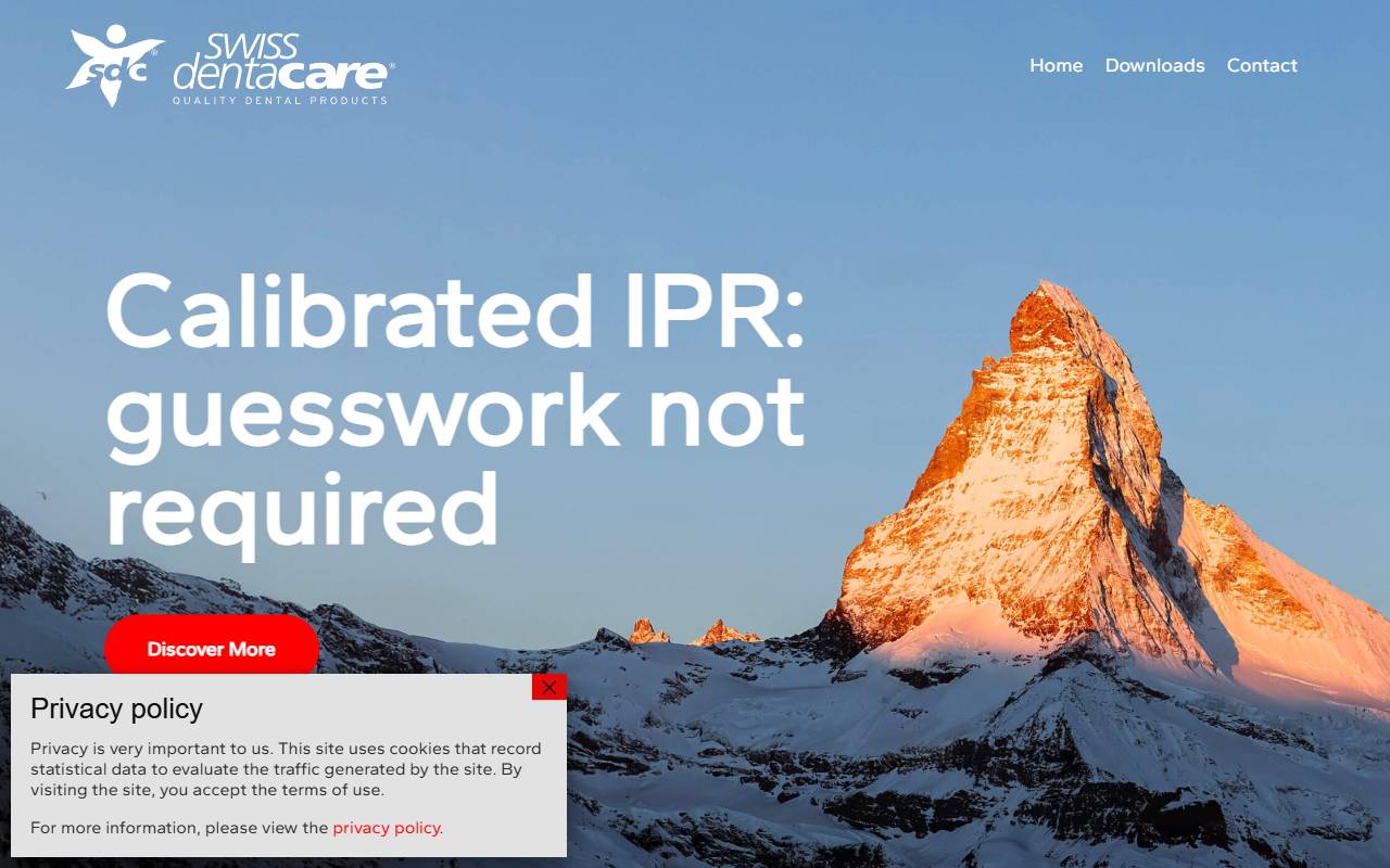 Anteprima del sito: Swissdentacare SA