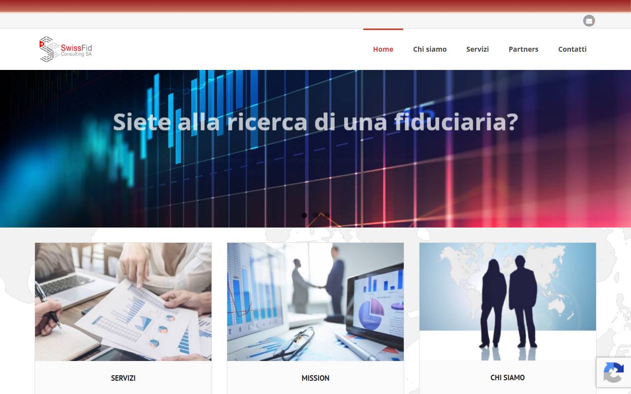 Anteprima del sito: SwissFid Consulting SA
