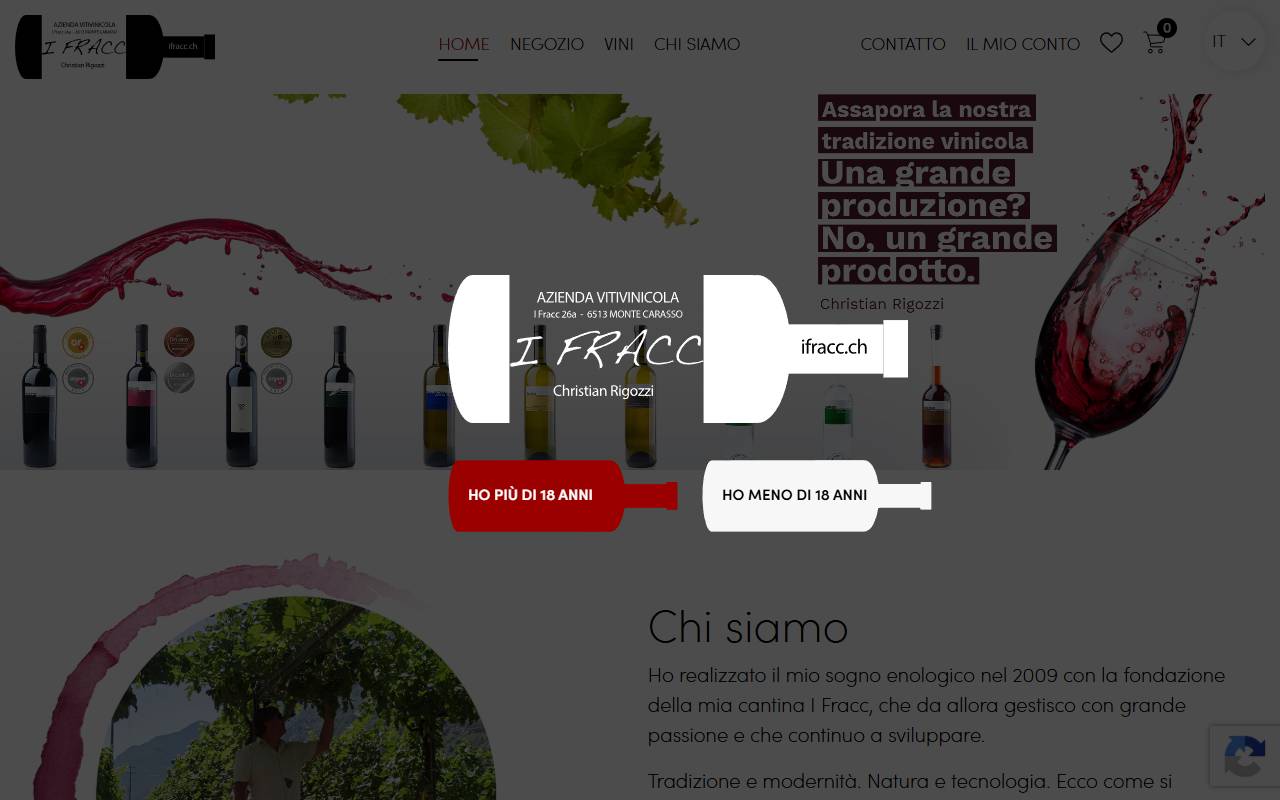Anteprima del sito: I Fracc Sagl