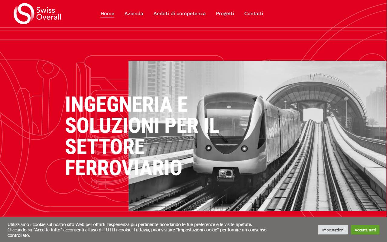 Anteprima del sito: SwissOverall Sagl