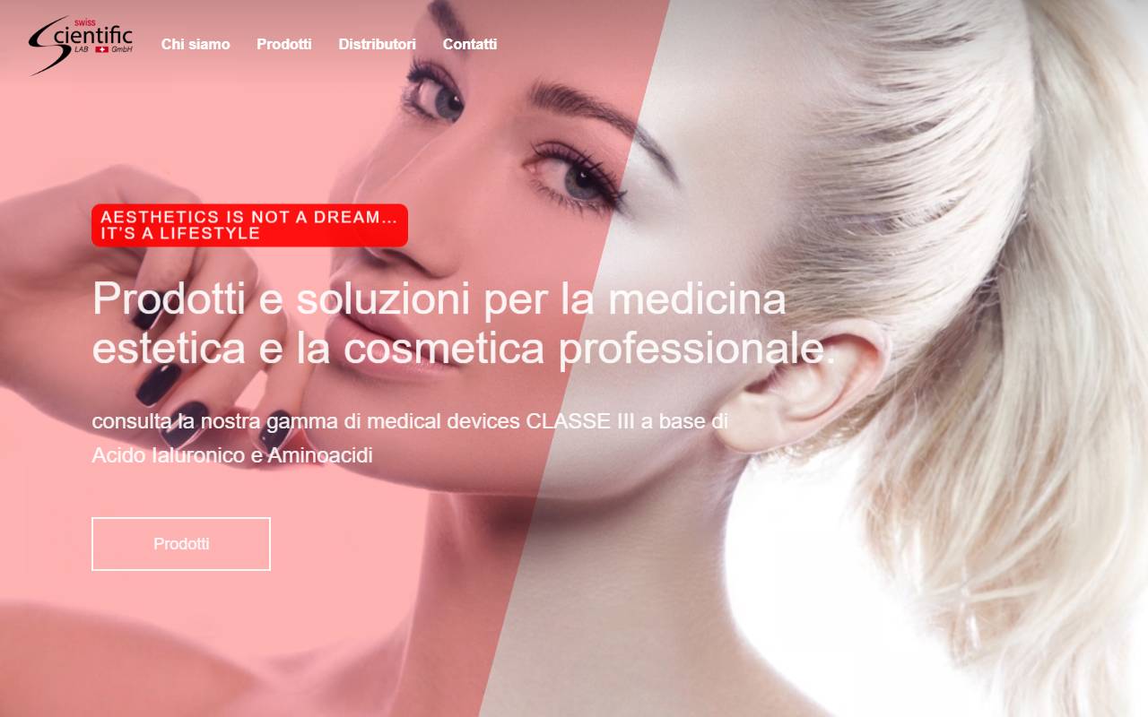 Anteprima del sito: Swiss Scientific Lab GmbH