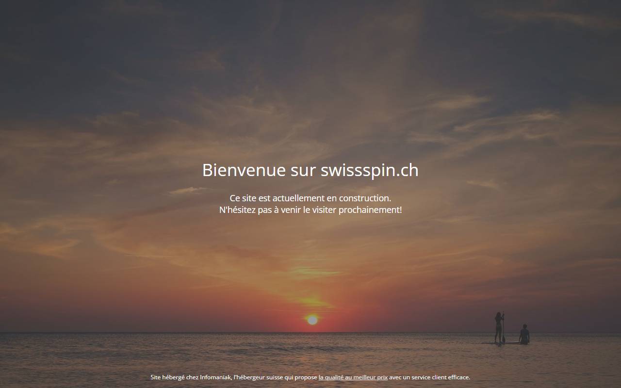 Anteprima del sito: SwissSpin Sagl