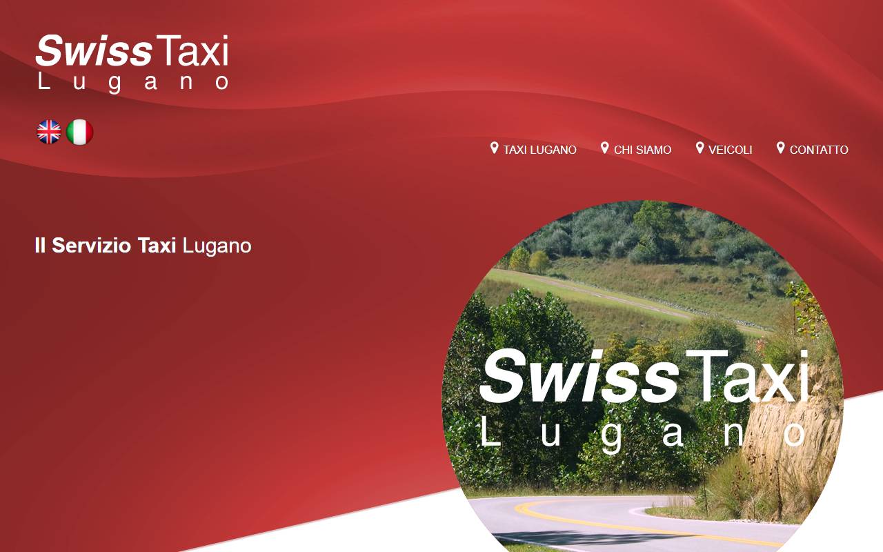 Anteprima del sito: Swiss Taxi Lugano di Mazurenko