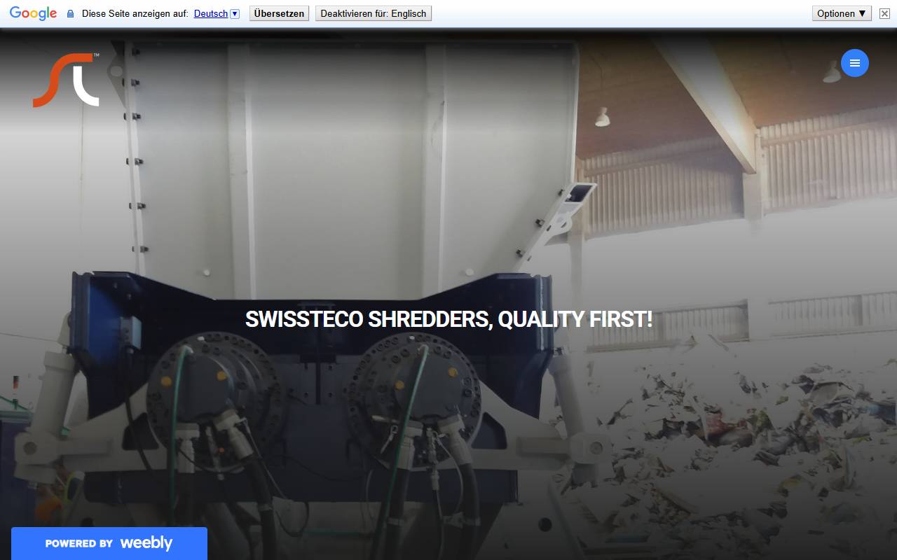 Anteprima del sito: Swissteco Sagl