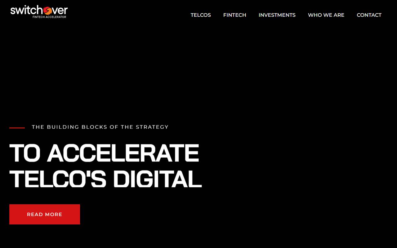 Anteprima del sito: Switchover AG