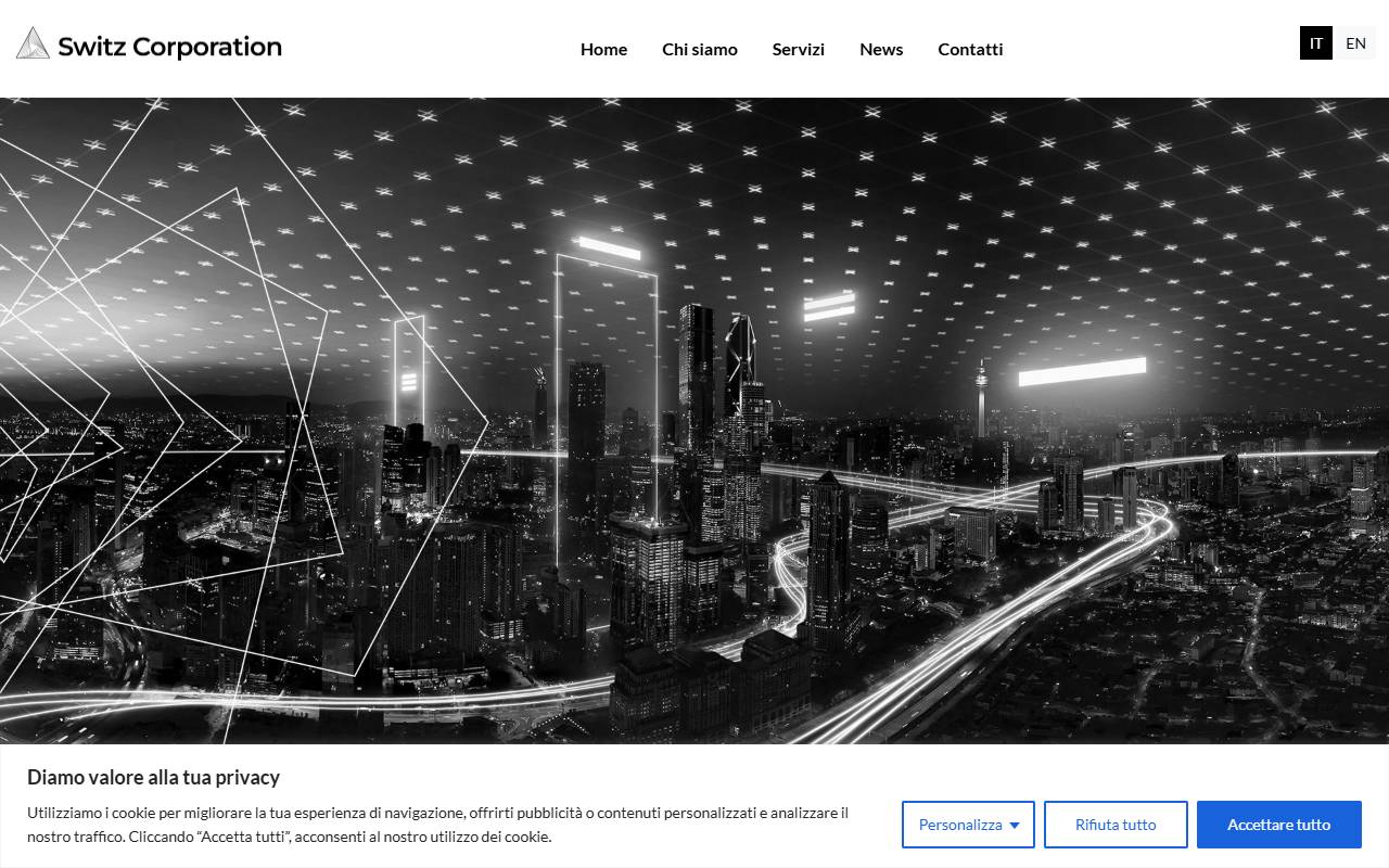 Anteprima del sito: Switz Corporation SA