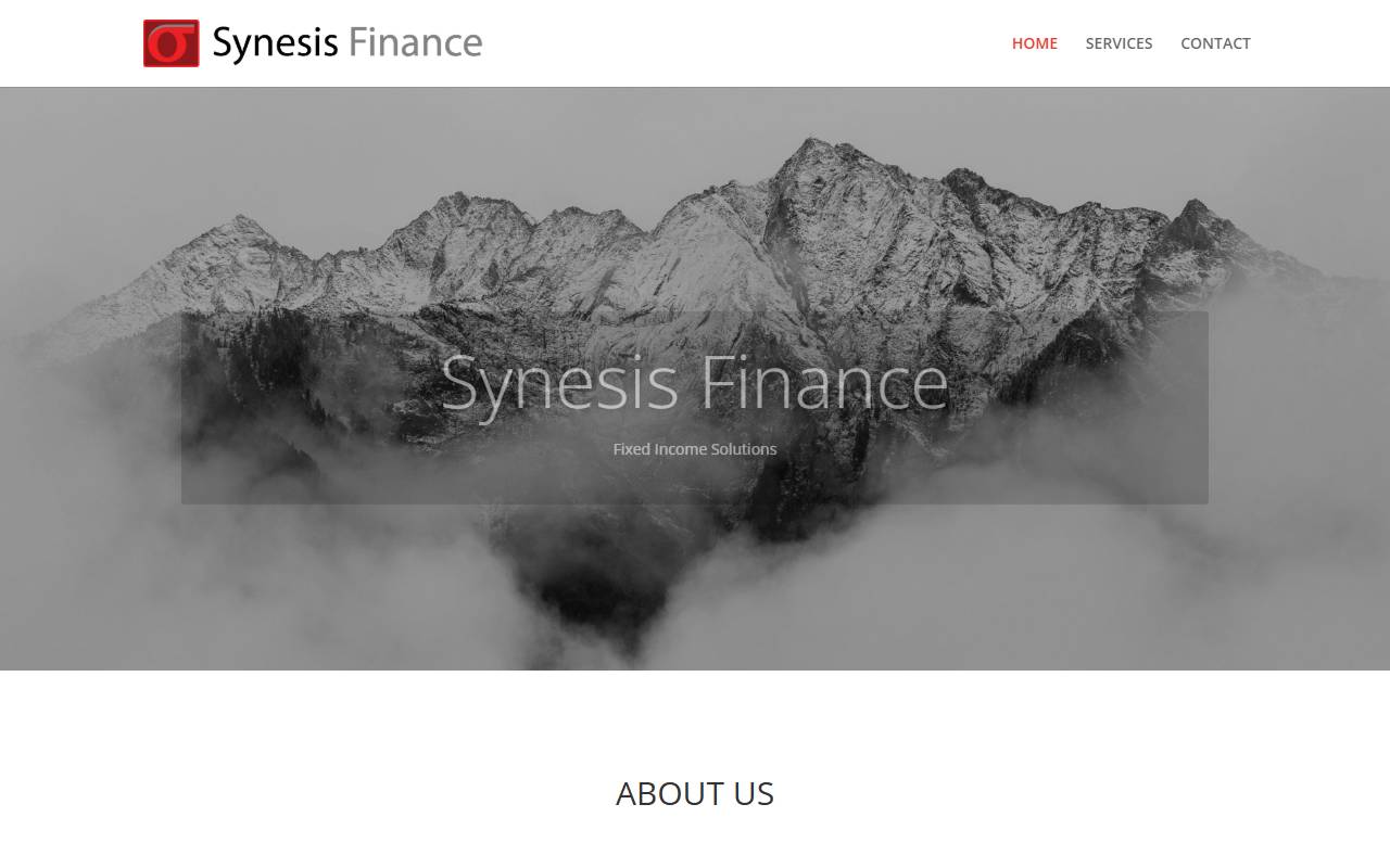 Anteprima del sito: SYNESIS FINANCE SA