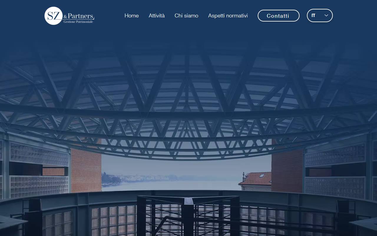 Anteprima del sito: SZ & Partners SA