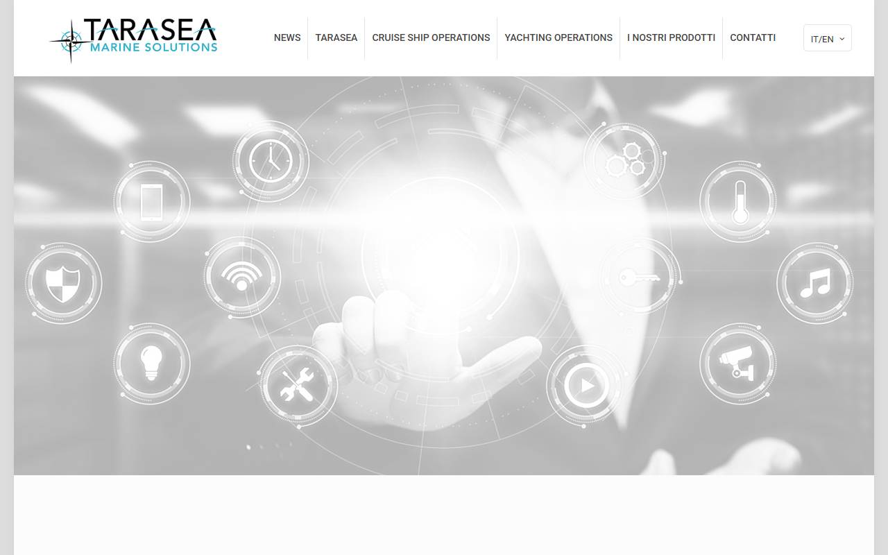 Anteprima del sito: TARASEA Marine Solutions Sagl