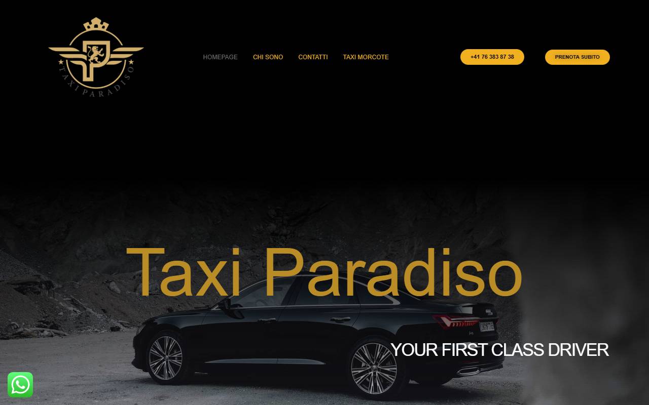 Anteprima del sito: Taxi Paradiso Gharibipoor
