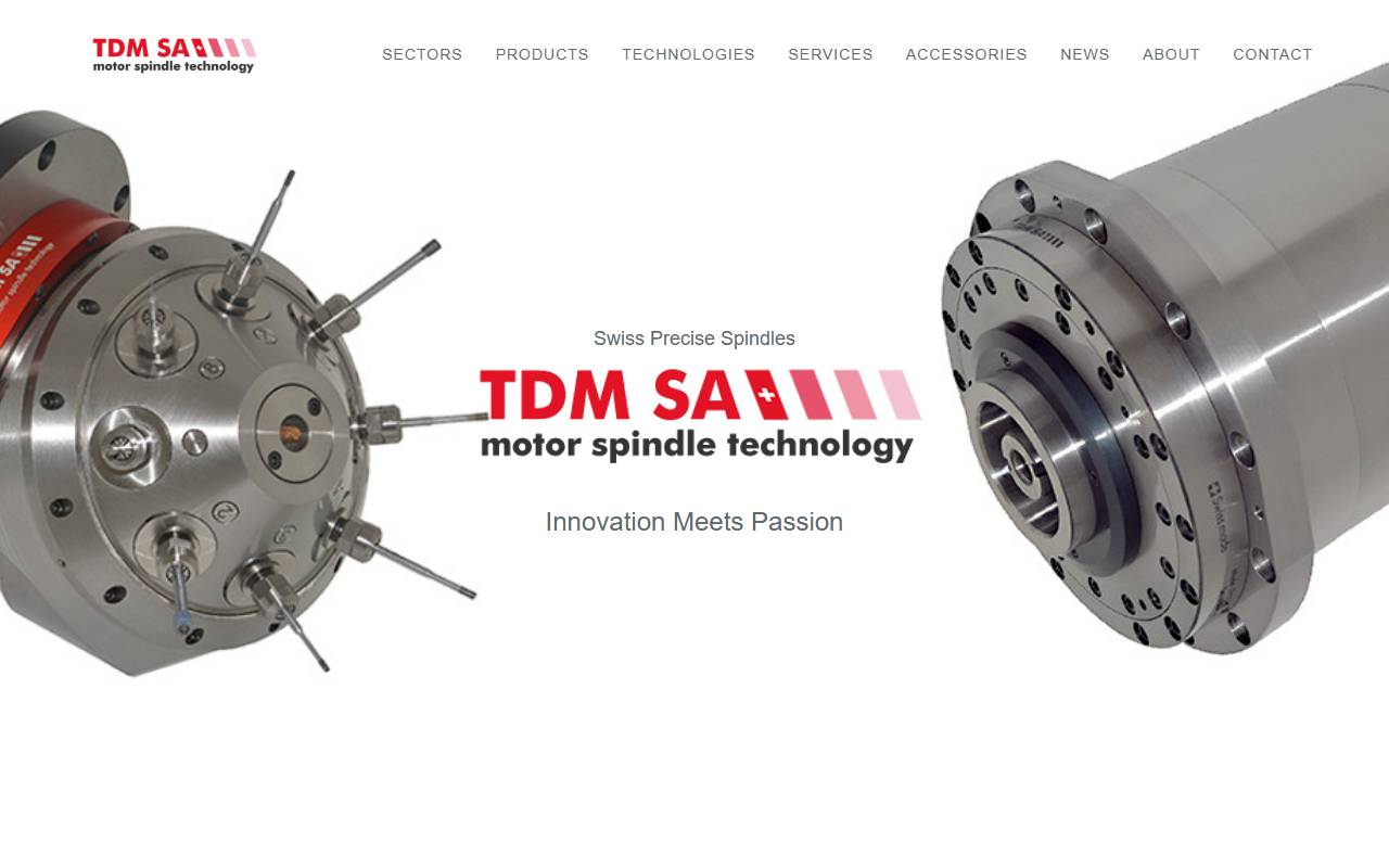 Anteprima del sito: TDM SA
